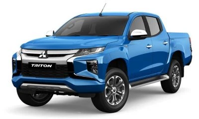 2024 Mitsubishi Triton exterior, blue