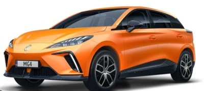 2024 MG4 Hatch EV exterior, three-quarter view