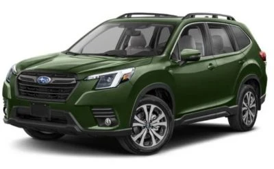 2024 Subaru Forester in green 