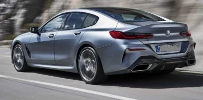 2024 BMW 8 Series Sedan rear view