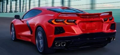 2024 GMSV Corvette Stingray rear view