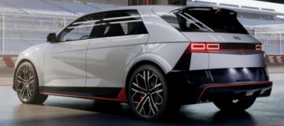 2025 Hyundai IONIQ 5 rear view and side